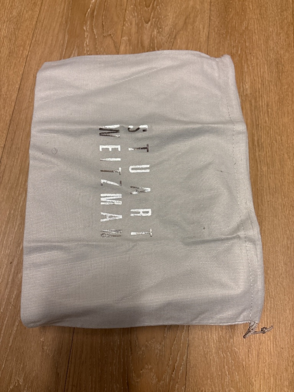 STUART WEITZMAN silver foil heels NEW IN BOX 12W - Picture 12 of 14